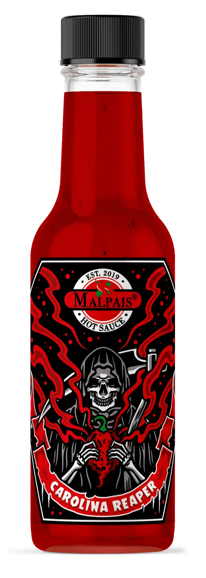 [25585] PEPPER CAROLINA REAPER ORIG. MALPAIS HOT SAUCE