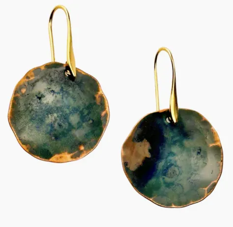 [26842] PENDIENTES MOON PEQUEÑOS HOIKO (IMDSCP)