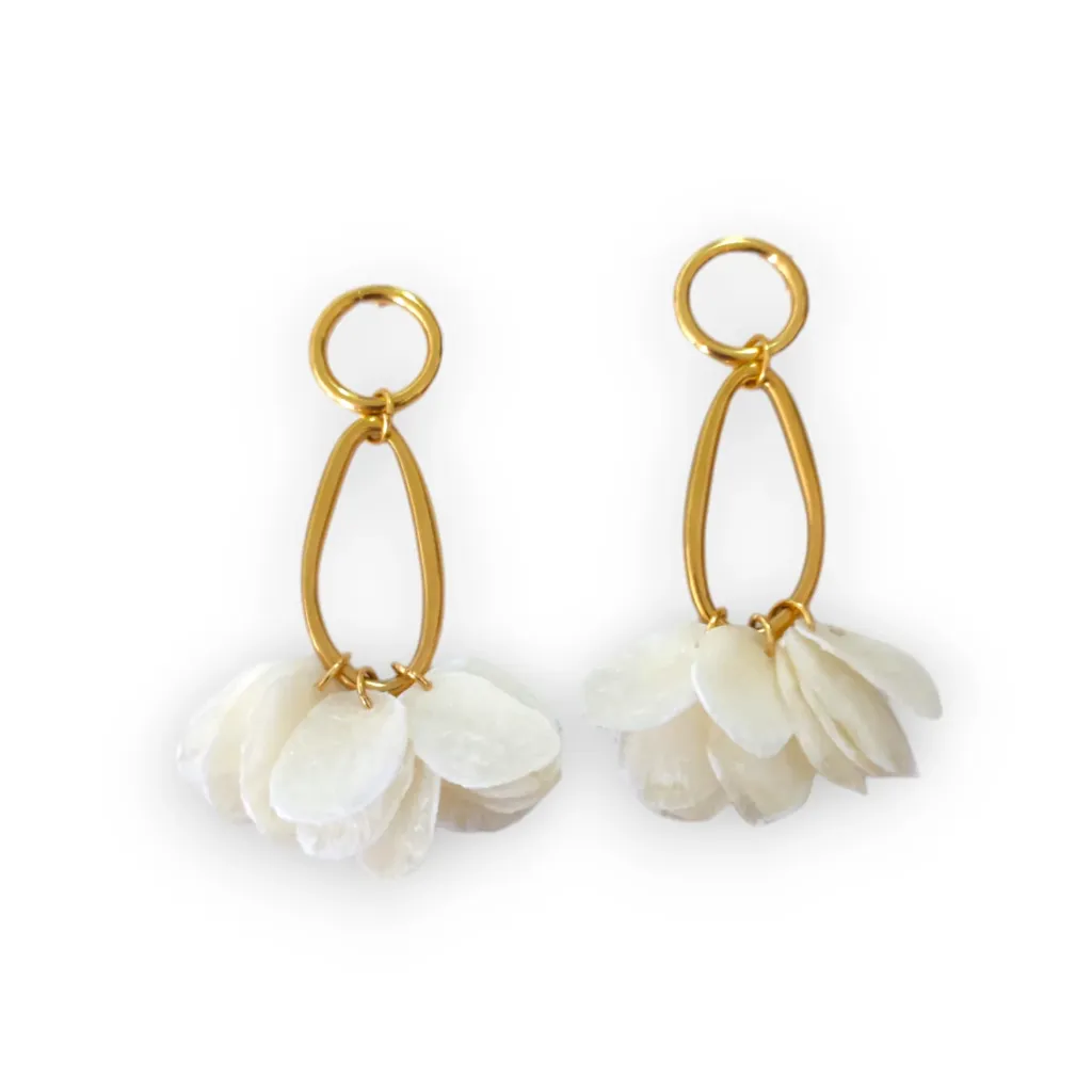 PENDIENTES SOFÍA ESCAMAS HUBARA DESIGN