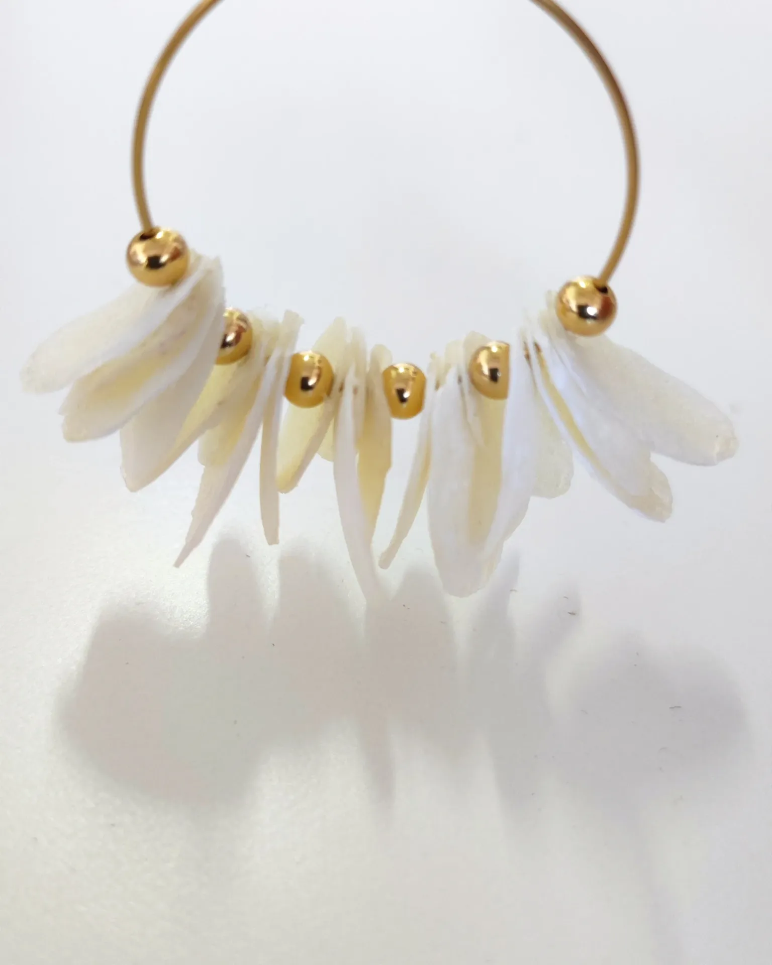 PENDIENTES AROS VOILÁ ESCAMAS HUBARA DESIGN